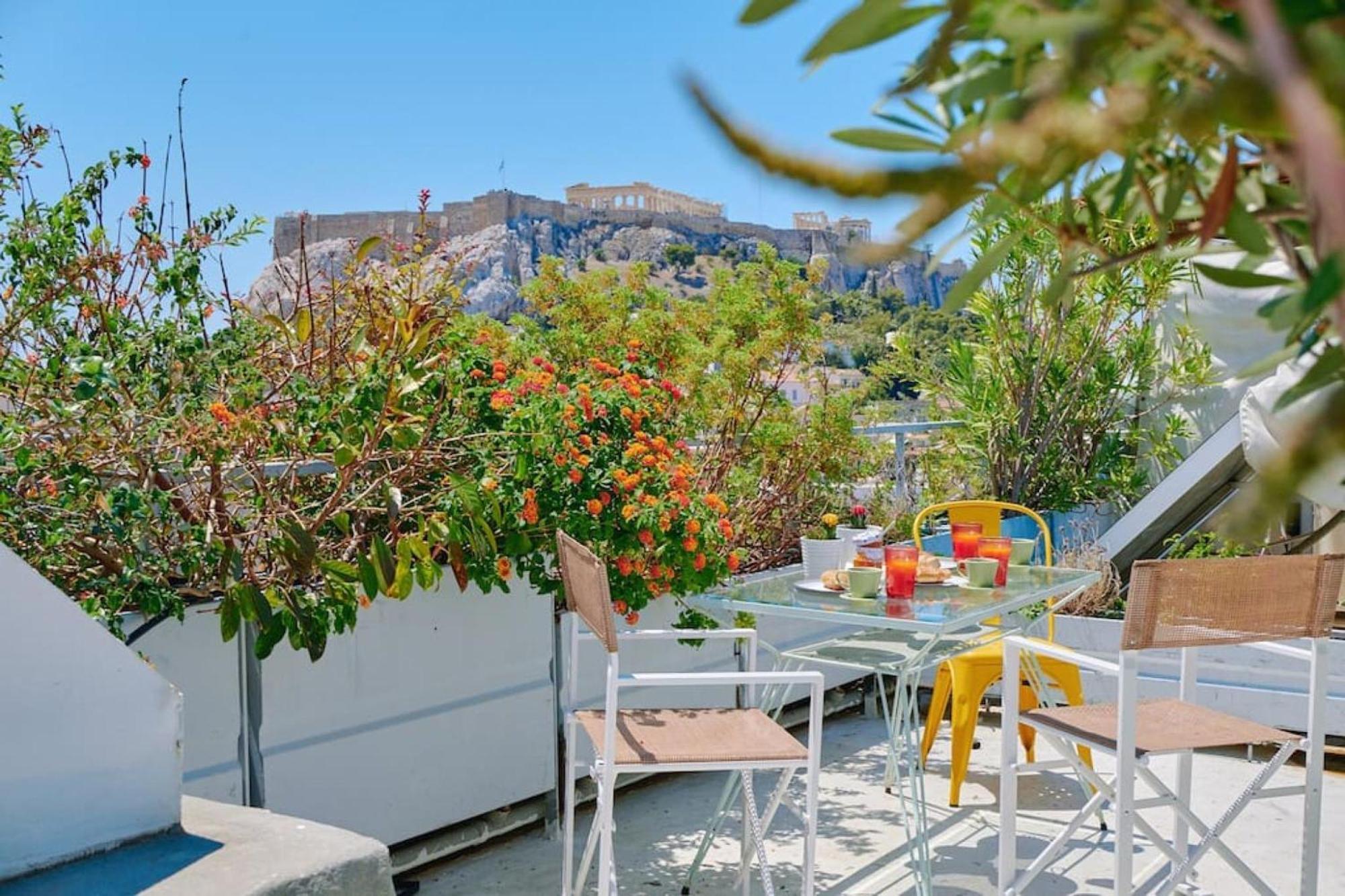360 View In Roof Top Appartment With Patio Atina Dış mekan fotoğraf